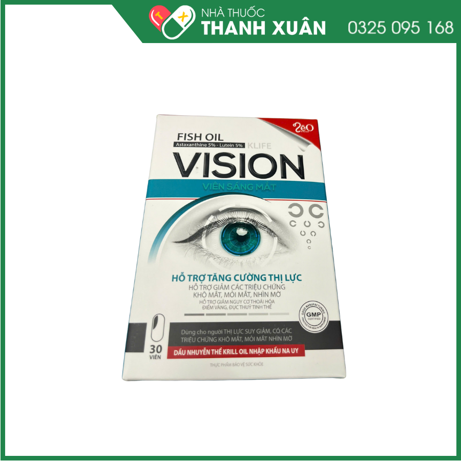 Vision Viên Sáng Mắt hỗ trợ tăng cường thị lực